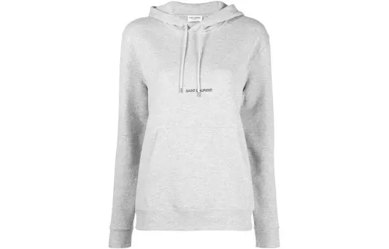 Толстовка женская серая Saint Laurent