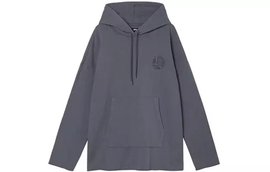 Толстовка женская серая Stussy