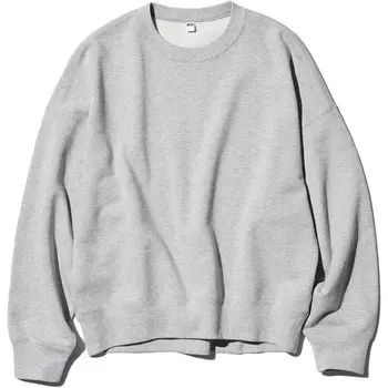 Толстовка женская серая Uniqlo