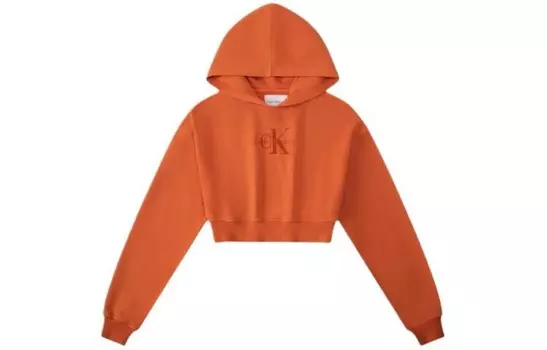 Толстовка женская Swallow"s Jaw красная Calvin Klein