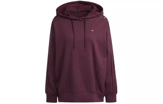 Толстовка женская темно-красная Adidas Originals