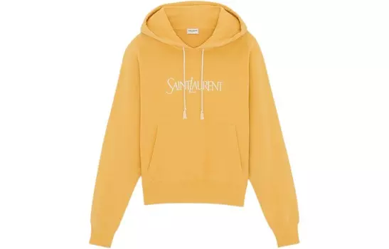 Толстовка женская желтая Saint Laurent