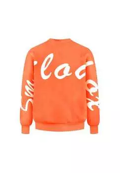 Толстовка жидкая брайль Smilodox, красный