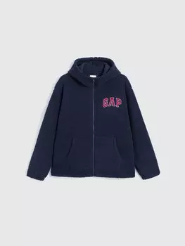 Толстовка зимняя Gap с капюшоном, белый