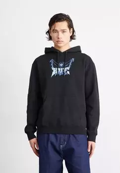 Толстовка ZINE HOODIE HUF, цвет black