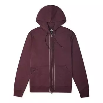 Толстовка zipper jacket red Converse, красный