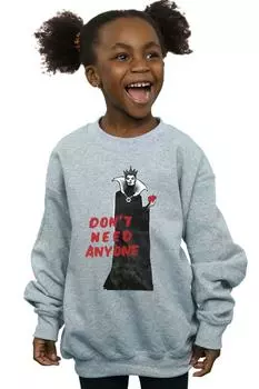 Толстовка «Злодеи никому не нужны» Disney, серый