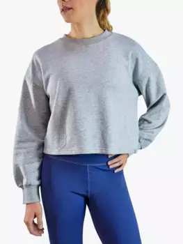 Толстовка Zozimus Statement Cropped, цвет marl/grey