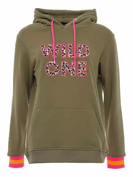 Толстовка Zwillingsherz, хаки