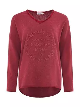 Толстовка Zwillingsherz Positive Mind, цвет Berry