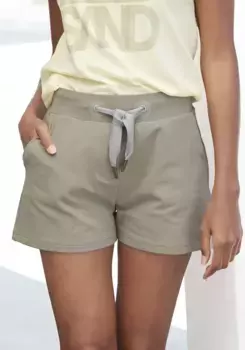 Толстовки Elbsand "Melros", с карманами, шорты из хлопка, хаки