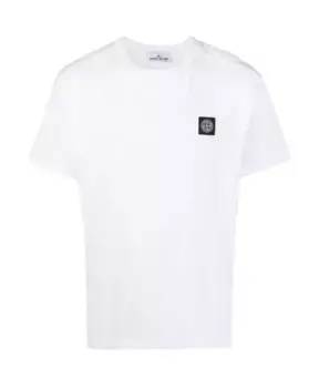 Толстовки и рубашки поло с контрастными рукавами Stone Island, белый