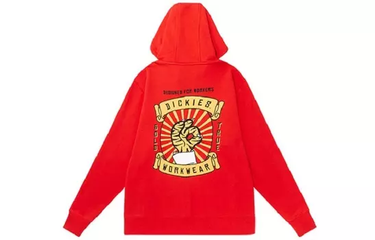 Толстовки и свитшоты унисекс Dickies, Средний красный