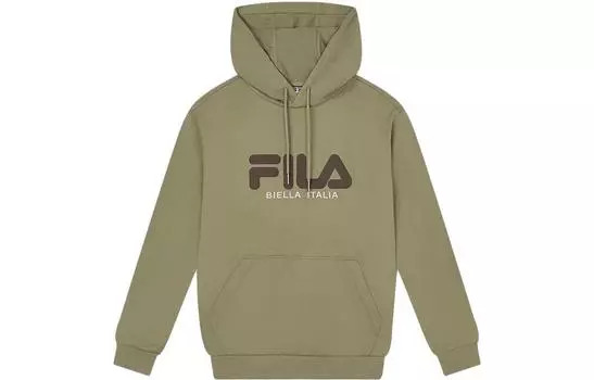 Толстовки и свитшоты унисекс FILA, цвет Army Green