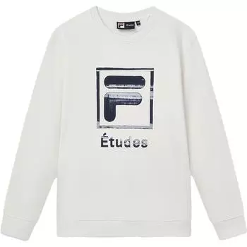 Толстовки и свитшоты унисекс FILA, цвет Ceramic White