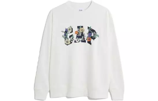 Толстовки и свитшоты унисекс Gap, белый