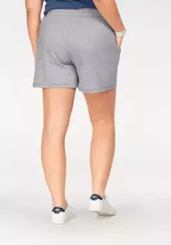 Толстовки KangaROOS с контрастным шнурком и мелким принтом-лейблом, цвет Hellgrau-Meliert