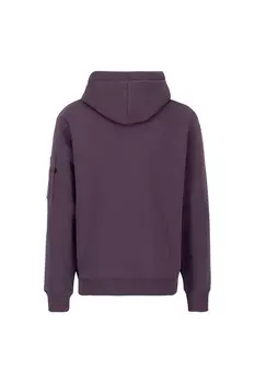 Толстовки с 3d маленьким логотипом Alpha Industries, фиолетовый