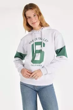 Толстовки с контрастами Colin'S, зеленый