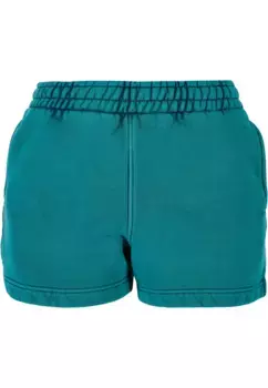 Толстовки URBAN CLASSICS "Женские шорты Urban Classics с эффектом потертости " (1 шт.), зеленый