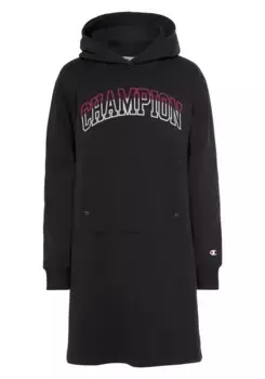 Толстовое платье Champion "Color Punch Dress - для детей", черный