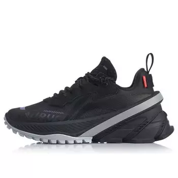 Толстые кеды бык Li-Ning, черный