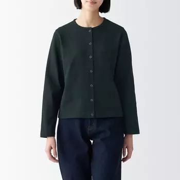 Толстый кардиган MUJI, черный