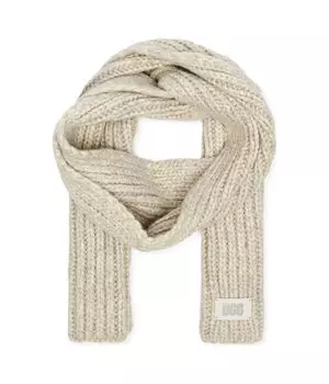 Толстый шарф Ugg, серый