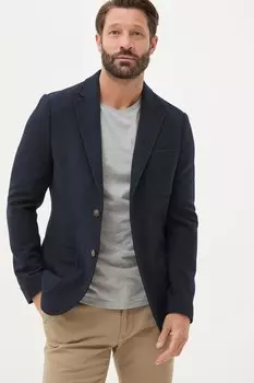 Толстый шерстяной пиджак Witley Fat Face, синий