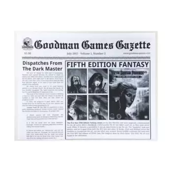 Том. 1, №3 – июль 2015 г., Goodman Games Gazette