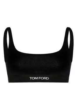 TOM FORD бархатный бюстгальтер, синий