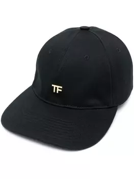 TOM FORD бейсболка с тисненым логотипом, черный