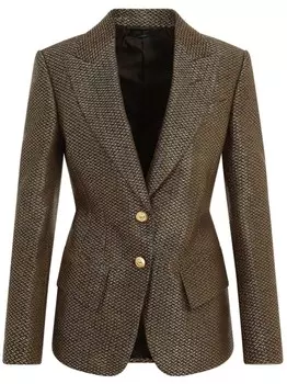 TOM FORD блейзер Jacquetta, зеленый