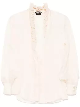 TOM FORD блузка на пуговицах, белый