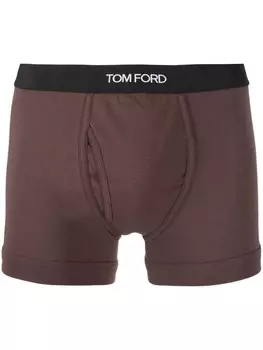 TOM FORD боксеры из джерси, коричневый