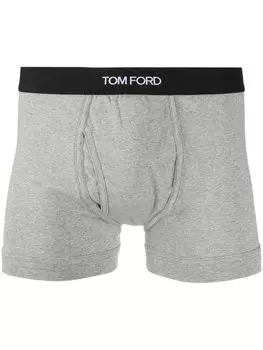 TOM FORD боксеры с логотипом, серый