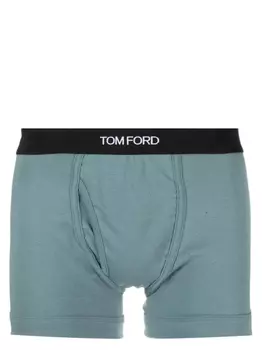 TOM FORD боксеры с логотипом, зеленый
