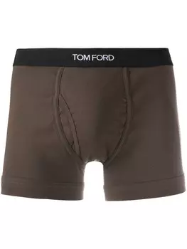 TOM FORD боксеры с логотипом, зеленый