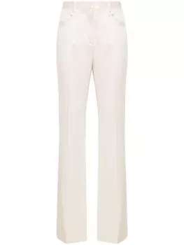 TOM FORD брюки строгого кроя, нейтральный цвет