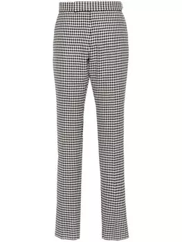 TOM FORD брюки в клетку, черный