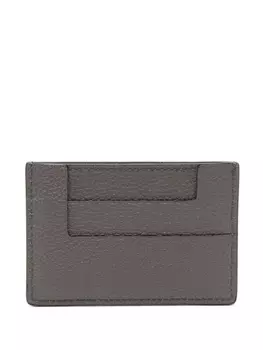 TOM FORD держатель для карт с логотипом, серый