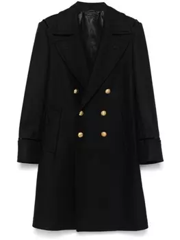 TOM FORD двубортное пальто, черный