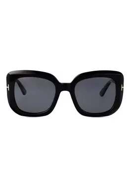 TOM FORD Eyewear Carla солнцезащитные очки, черный