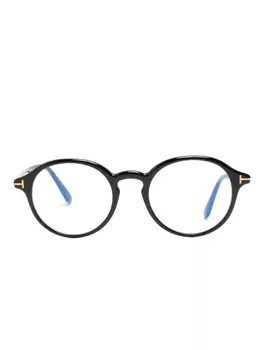 TOM FORD Eyewear очки 5867-B в круглой оправе, черный
