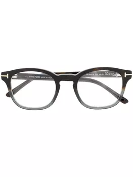 TOM FORD Eyewear очки FT5532 в квадратной оправе, черный