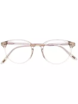 TOM FORD Eyewear очки FT5695-B в оправе панто, нейтральный цвет