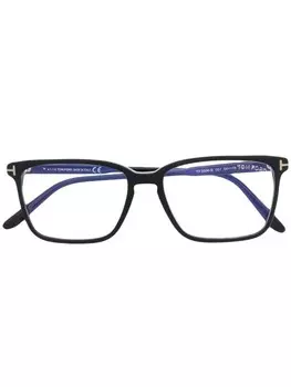 TOM FORD Eyewear очки FT5696-B в квадратной оправе, черный