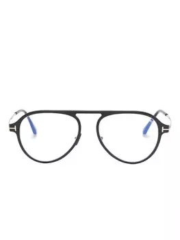 TOM FORD Eyewear очки-пилоты, золотой