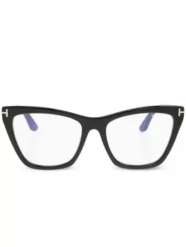 TOM FORD Eyewear очки трапециевидной формы, черный