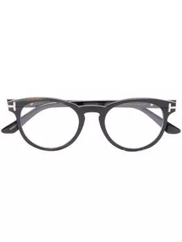 TOM FORD Eyewear очки в круглой оправе, черный